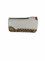 30x30 3/4" Gray Kush Wool Saddle Pad (#124611)
