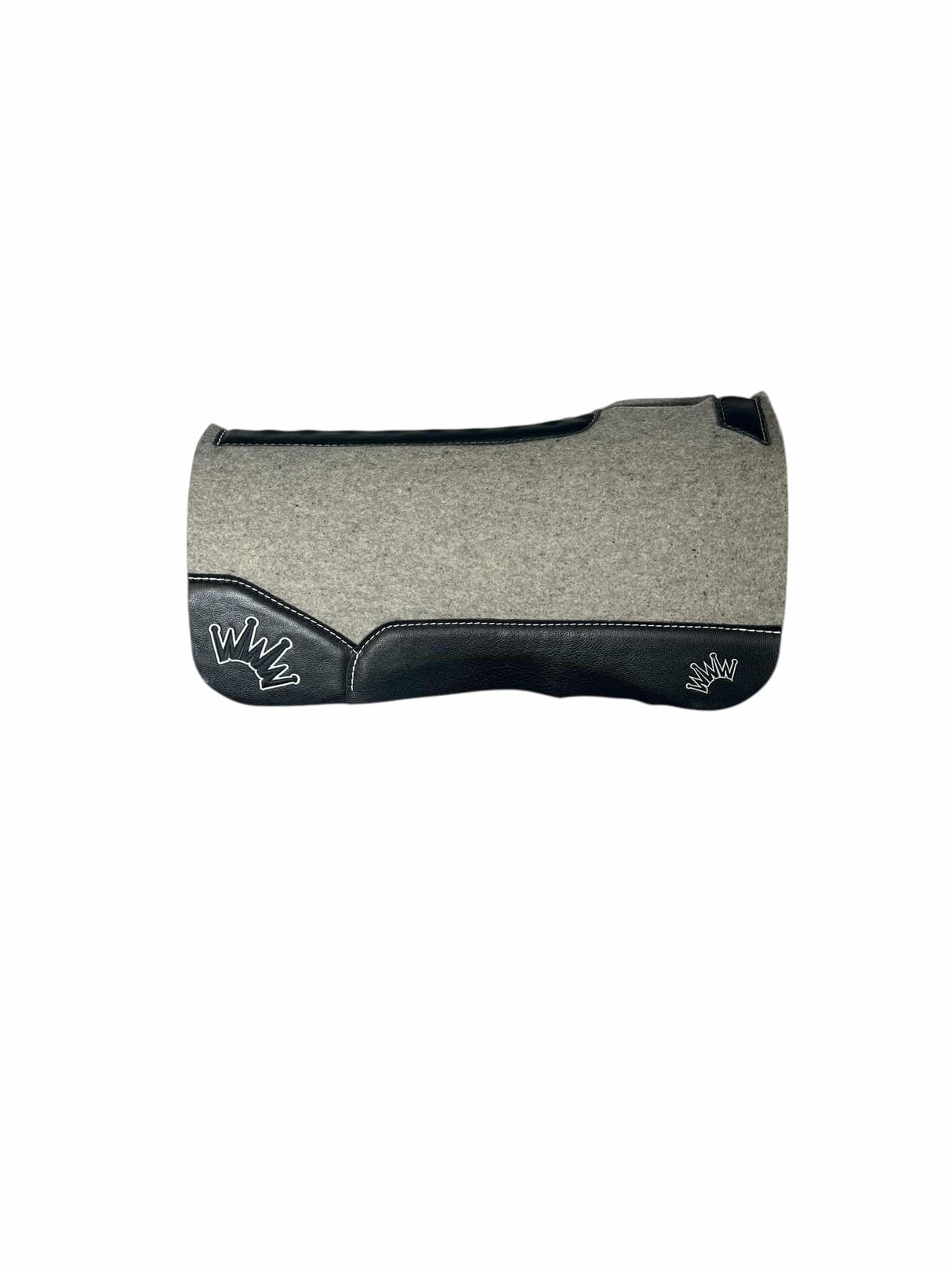 32x32 1.25" Gray Kush Wool Saddle Pad (#130909)
