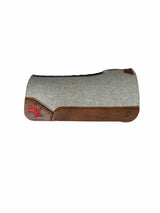 30x30 1" Gray Kush Wool Saddle Pad (#132048)