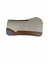 32x32 1" Gray Kush Wool Saddle Pad (#133564)