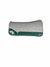 32x32 3/4" Gray Kush Fleece Open Petite Saddle Pad (#133910)