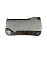 30x30 1" Gray Kush Wool Saddle Pad (#131999)