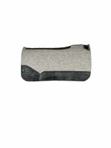 28x28 1" Gray Kush Wool Saddle Pad (#133611)
