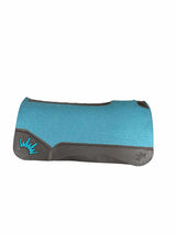 30x30 3/4" Turquoise Kush Wool Saddle Pad (#123547)