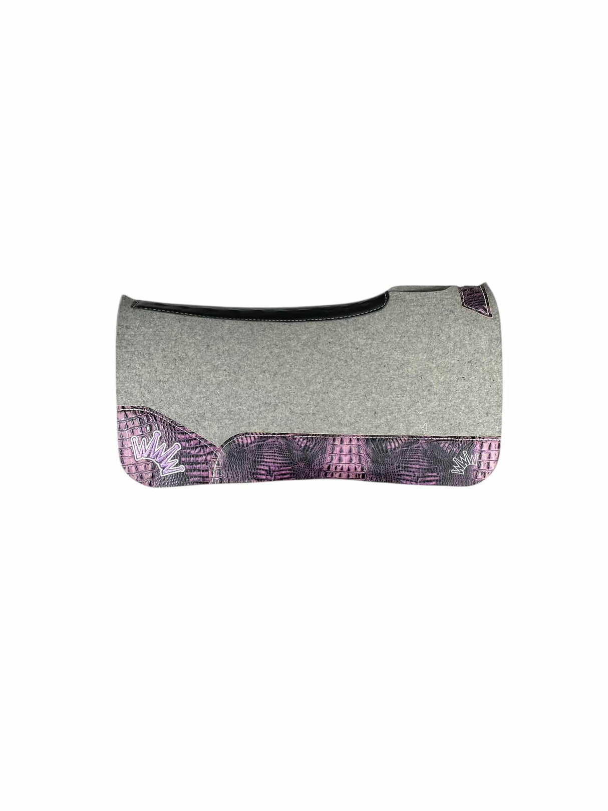 32x32 3/4" Gray Kush Wool Saddle Pad (#133207)