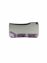 32x32 3/4" Gray Kush Wool Saddle Pad (#133207)