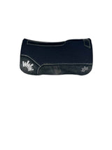 25x25 1" Black Kush PONY Saddle Pad (#133310)