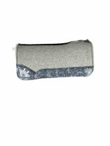 32x32 3/4" Gray Kush Fleece Saddle Pad (#133909)