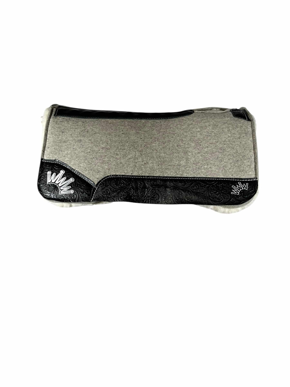 30x30 3/4" Gray Kush Fleece Saddle Pad (#132147)