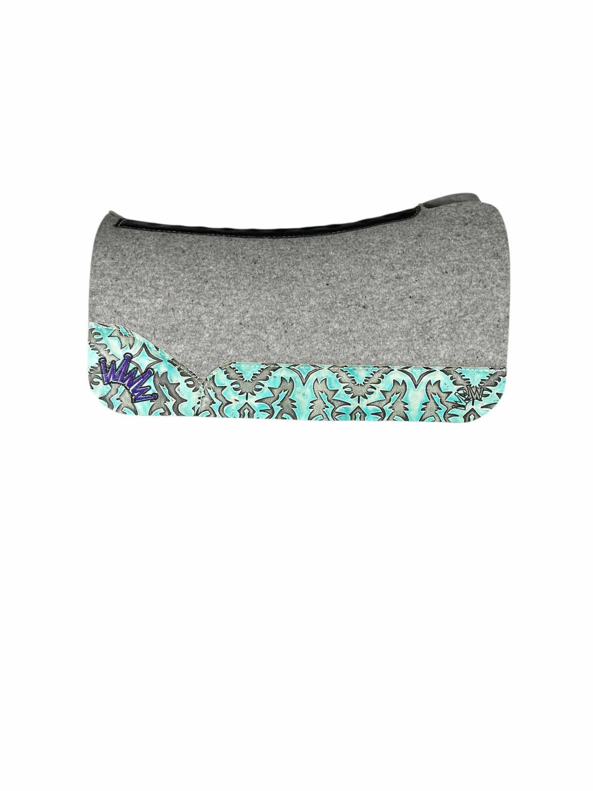 30x30 1" Gray Kush Wool Saddle Pad (#133608)