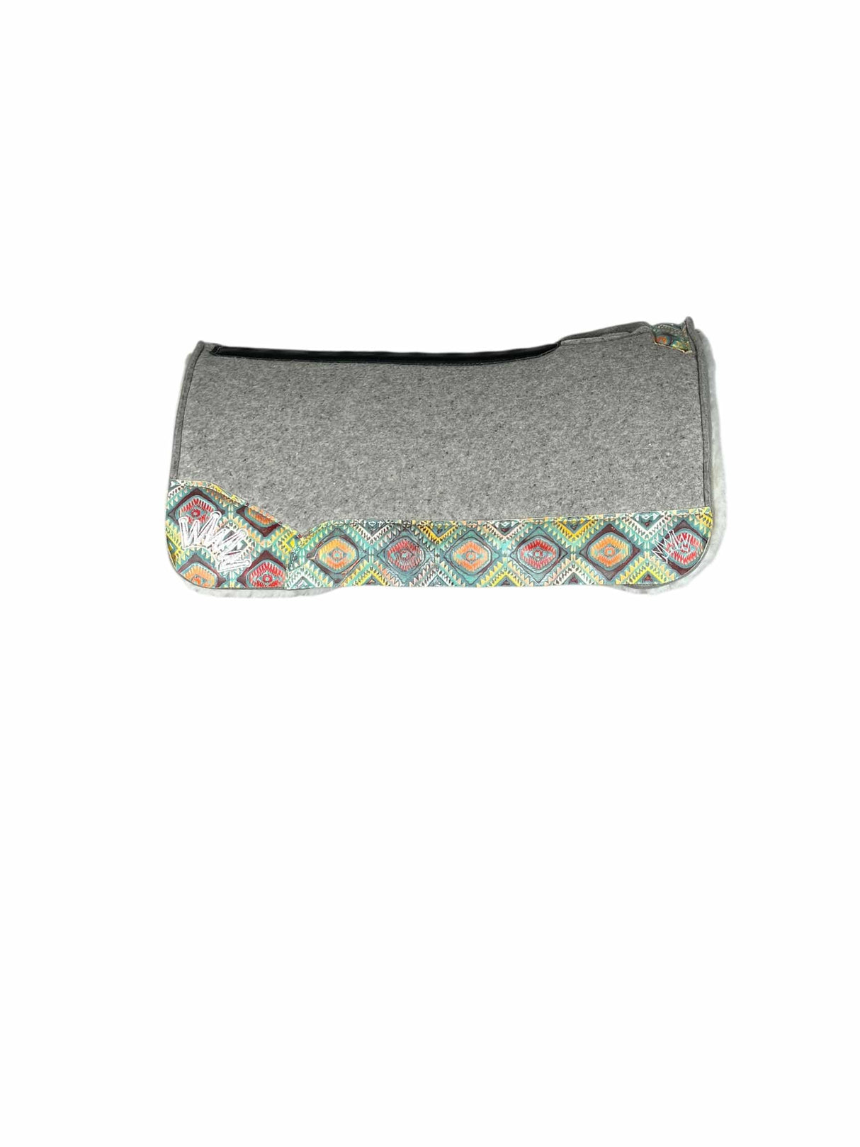 32x32 1" Gray Kush Fleece Saddle Pad (#133885)