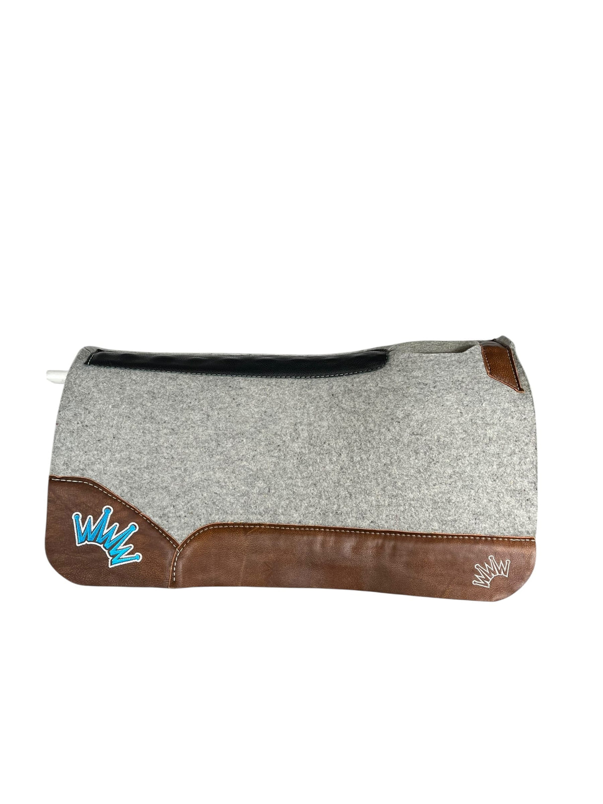 30x30 1.25" Kush Gray Wool Saddle Pad (#123545)