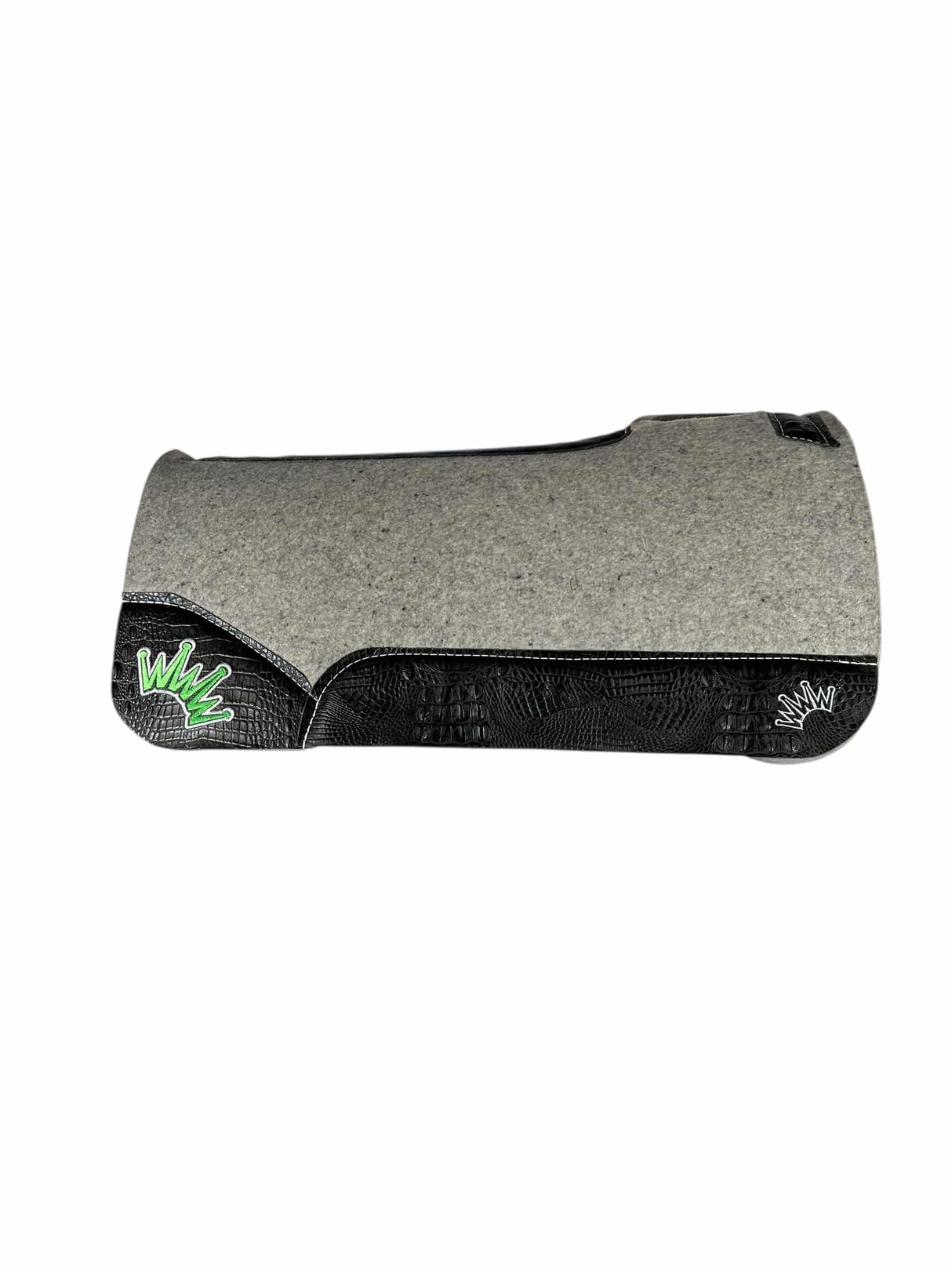 30x30 1" Gray Kush Wool Saddle Pad (#132052)