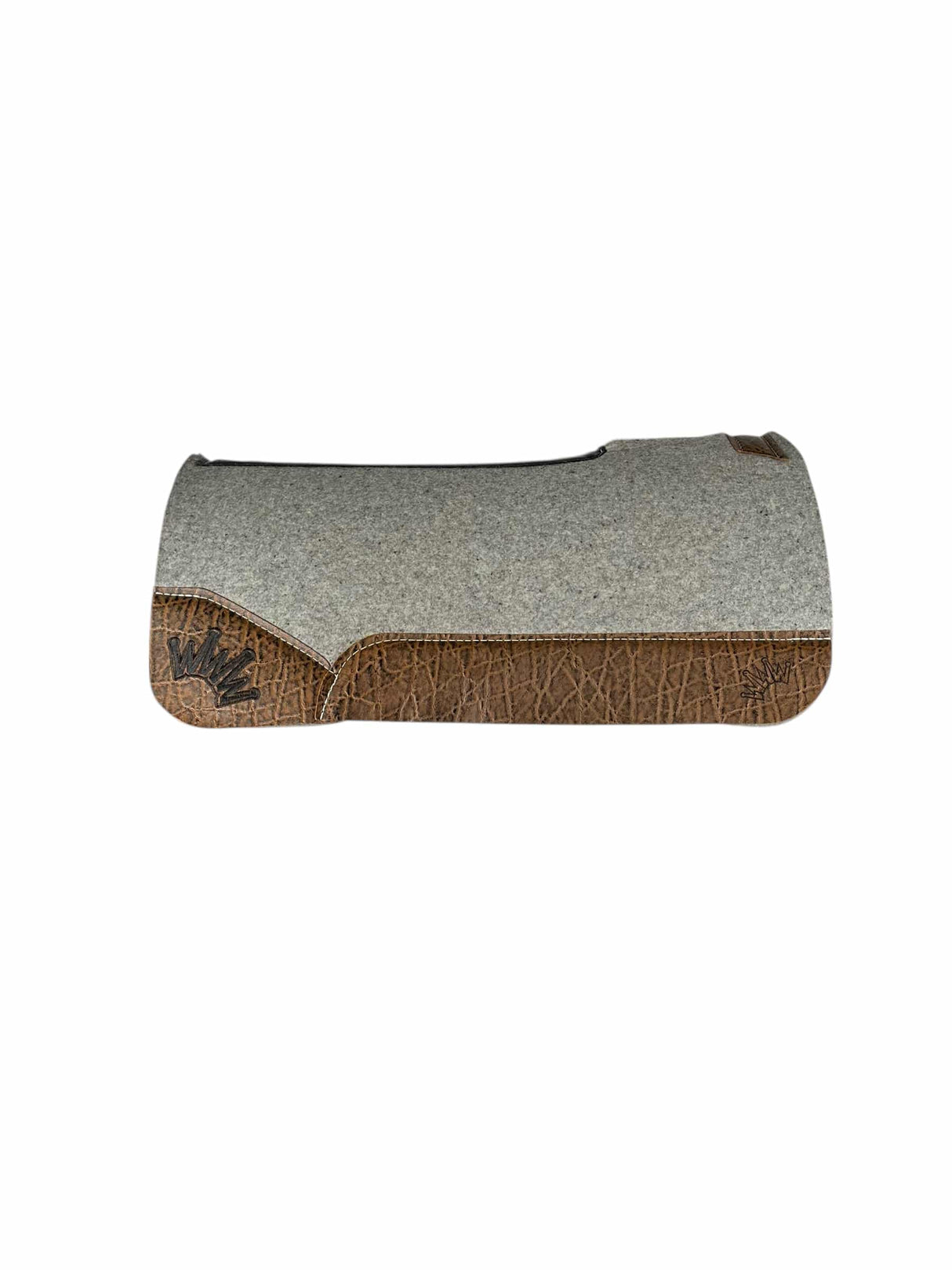 30x30 1" Gray Kush Wool Saddle Pad (#132053)