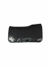 28x28 3/4" Black Kush Fleece Saddle Pad (#128388)