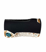 30x30 3/4" Kush Black Wool Saddle Pad (#102303)