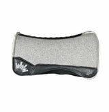 32x32 3/4" Gray Kush Fleece Petite Open Wither Saddle Pad (#102736)