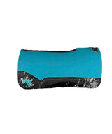 30x30 3/4" Kush Turquoise Wool Saddle Pad (#105121)