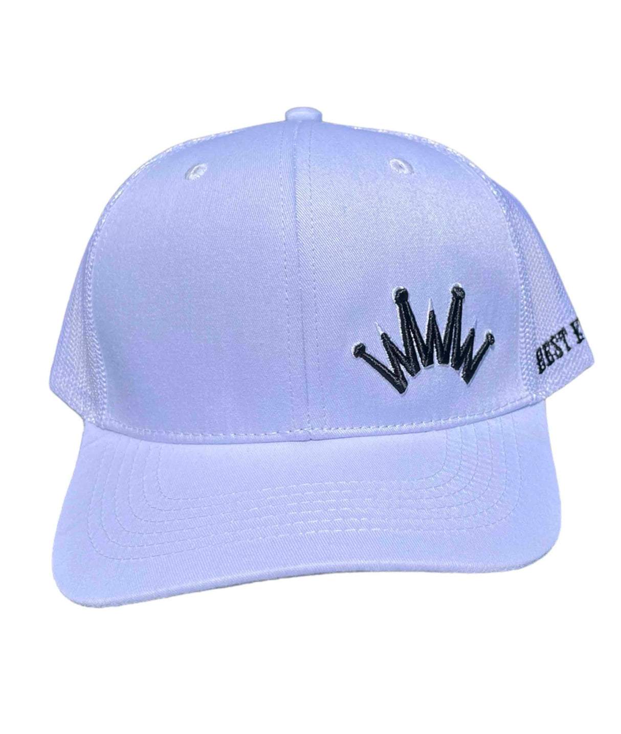 Trucker Hat White Puff Crown