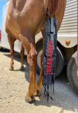 black and red tailbag