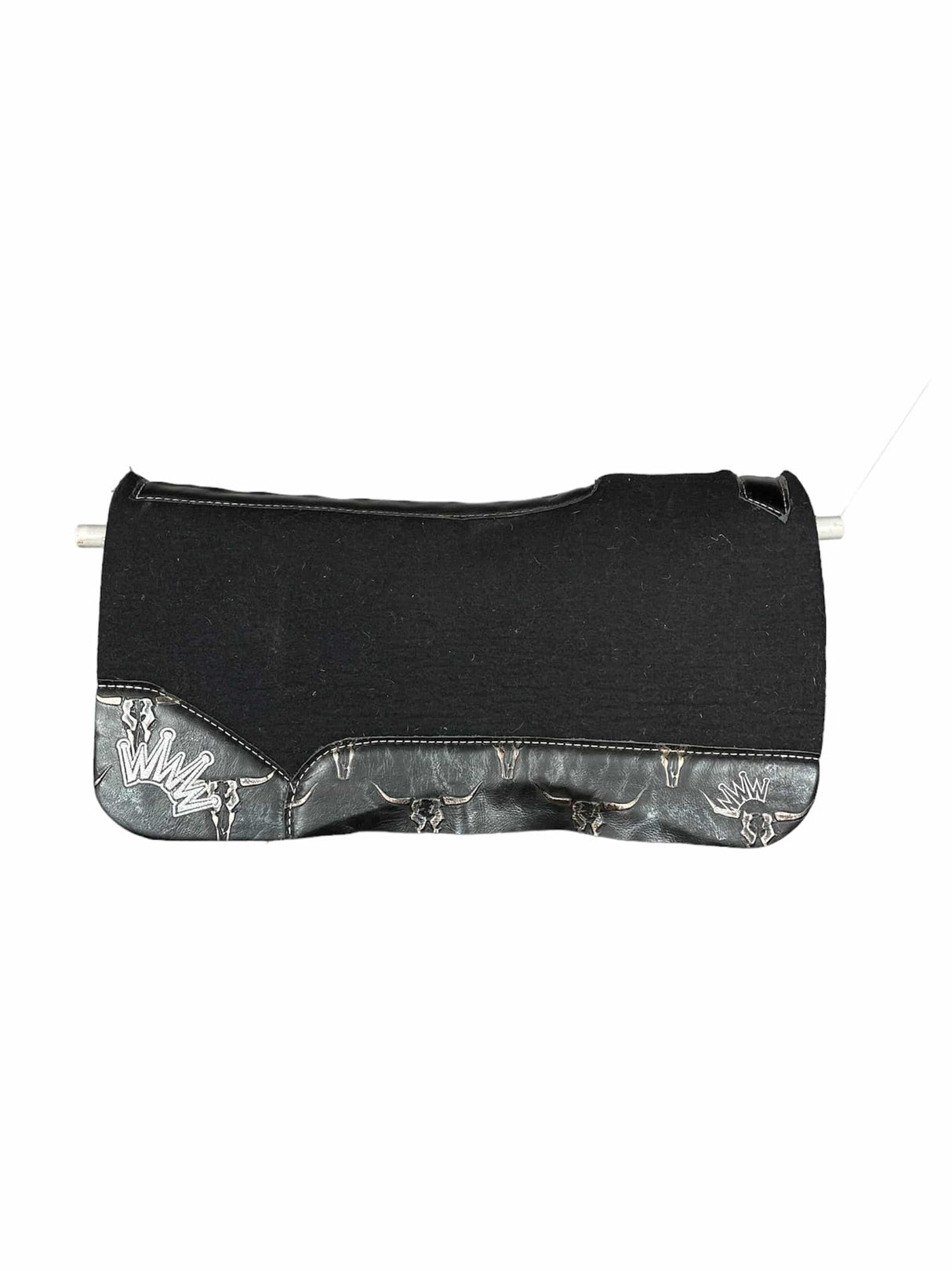 30x30 1" Kush Black Wool Saddle Pad (#107540)