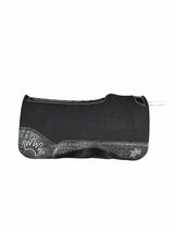 28x28 3/4" Kush Black Wool Saddle Pad (#107535)