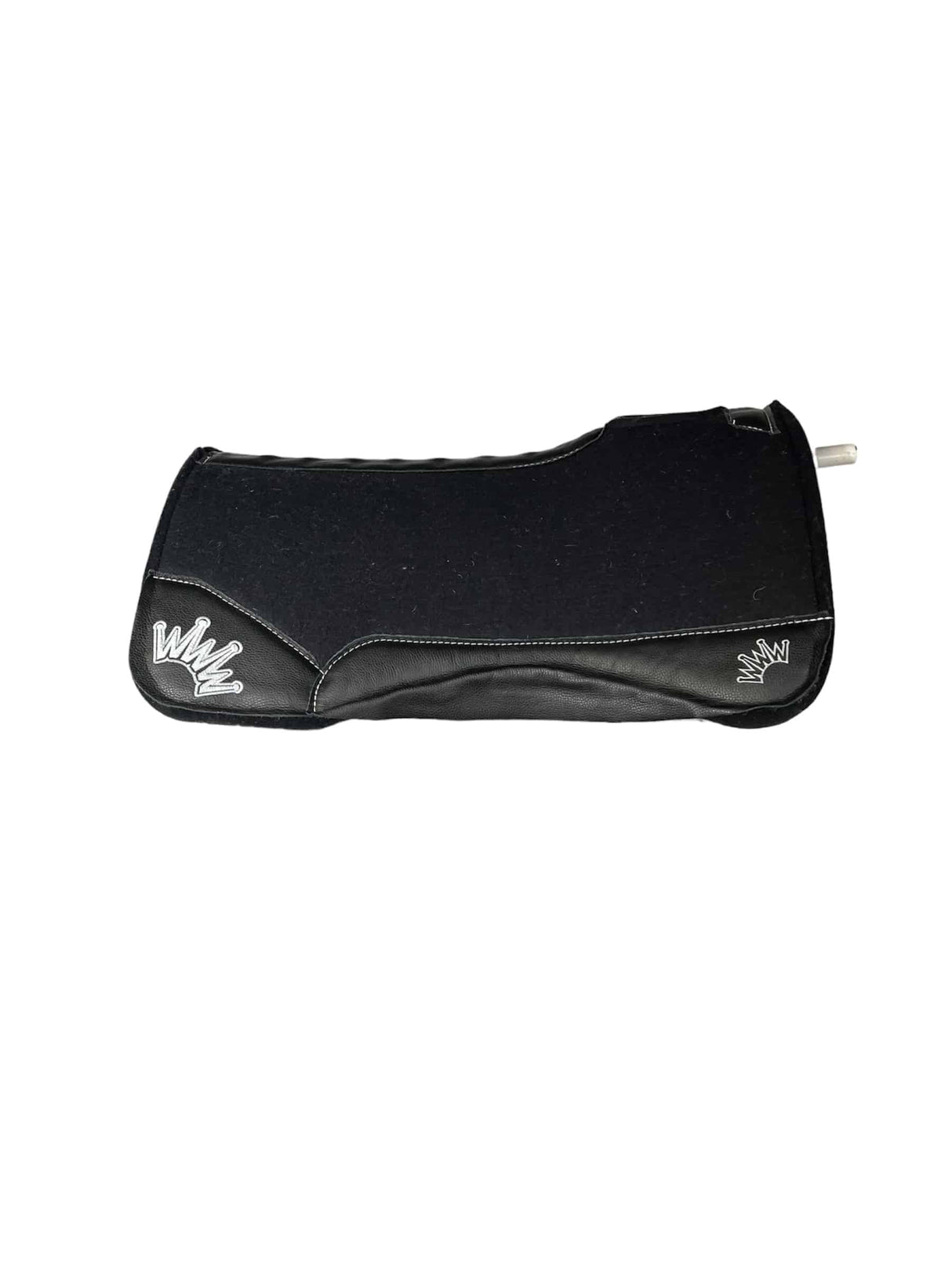 30x30 1" Black Kush Fleece Saddle Pad (#108036)