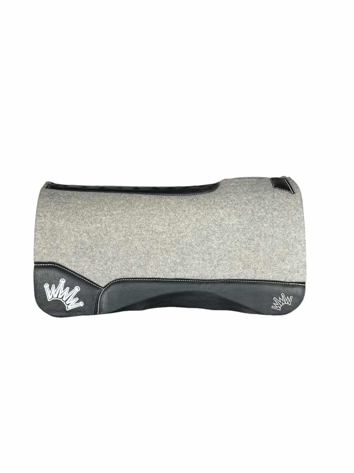 32x32 1.25" Kush Gray Wool Saddle Pad (#108089)