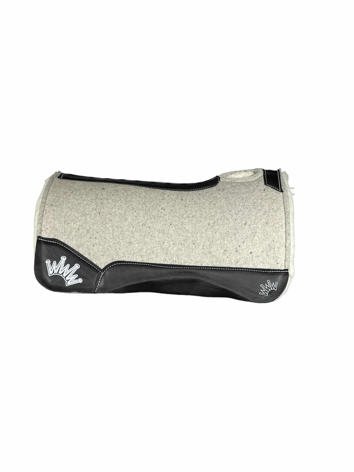 32x32 3/4" Gray Kush Fleece Saddle Pad (#108182)