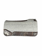 32x32 1.25" Kush Gray Wool Saddle Pad (#108240)