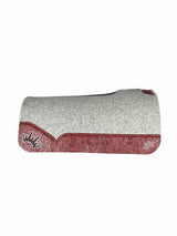 30x30 3/4" Kush Gray Wool Saddle Pad (#108244)