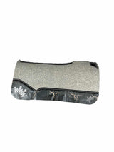 28x28 3/4" Kush Gray Wool Saddle Pad (#108230)