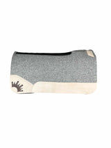 32x32 1.25" Kush Gray Wool Saddle Pad (#108238)