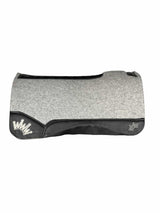 32x32 1.25" Kush Gray Wool Saddle Pad (#108236)