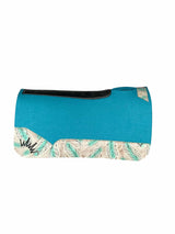 30x30 3/4" Kush Turquoise Wool Saddle Pad (#108322)