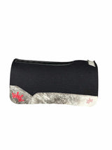 32x32 1" Kush Black Wool Saddle Pad (#108304)