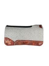 32x32 1" Kush Gray Wool Saddle Pad (#108299)