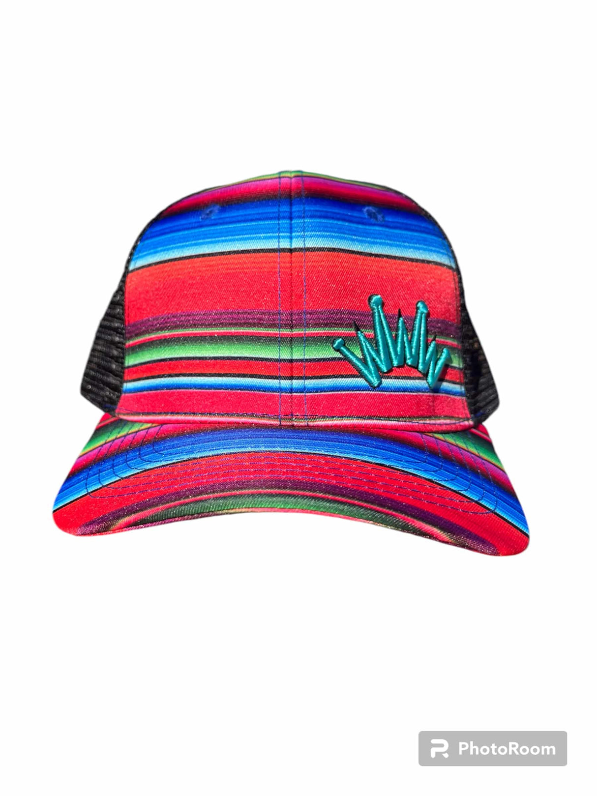 Trucker Hat Serape Puff Crown