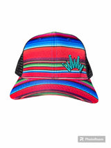 Trucker Hat Serape Puff Crown