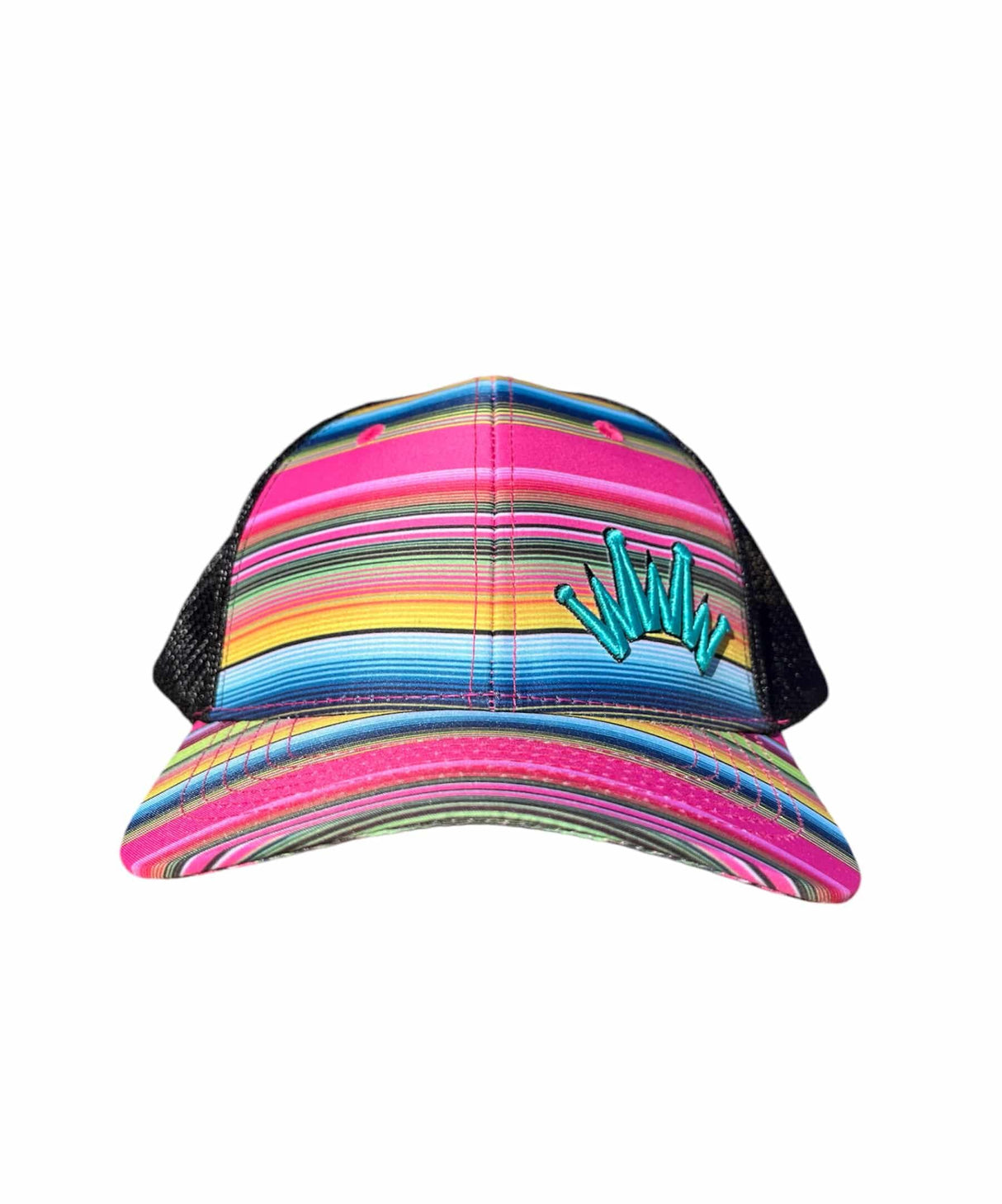 Trucker Hat Serape Puff Crown