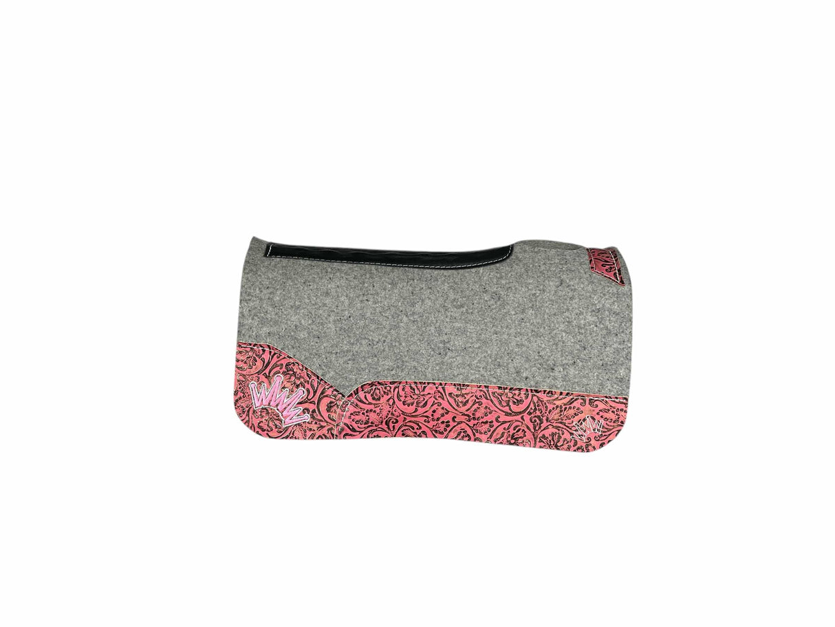 28x28 3/4" Kush Gray Wool Saddle Pad (#111450)