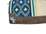34x36 Navajo 1" Kush Wool Saddle Pad (#111489)