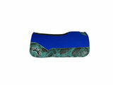 25x25 3/4" Kush Blue Wool PONY Saddle Pad (#111681)