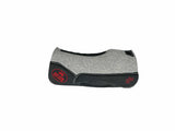 25x25 1" Kush Gray Wool Deep Contour PONY Saddle Pad (#111753)