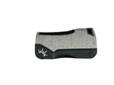 25x25 1" Kush Gray Wool PONY Saddle Pad (#111783)