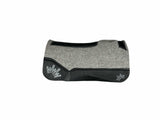 25x25 1.25" Kush Gray Wool PONY Saddle Pad (#111785)