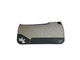 30x30 3/4" Kush Gray Wool Saddle Pad (#112037)