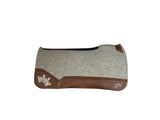30x30 3/4" Kush Gray Wool Saddle Pad (#112035)