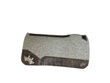 30x30 3/4" Kush Gray Wool Saddle Pad (112033)