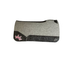 30x30 3/4" Kush Gray Wool Saddle Pad (112029)